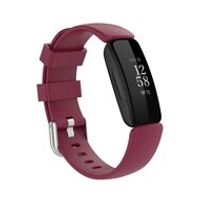 Fitbit Inspire 2 & Ace 3 - Sportbandje met gesp - Maat: Large - Bordeaux