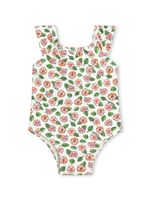 Kenzo Kids maillot de bain à fleurs - Blanc - thumbnail