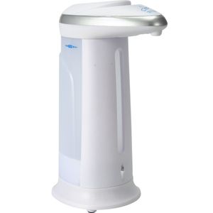 Zeep/geldispenser met sensor wit 330 ml