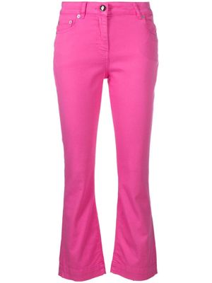 Semicouture pantalon slim à coupe droite - Rose