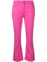 Semicouture pantalon slim à coupe droite - Rose