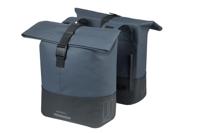 BASIL Tas cove dubbel blauw/zwart | 32l