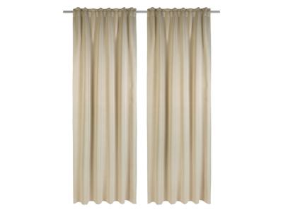 LIVARNO home Verduisterende gordijnen 135 x 254 cm (Beige)