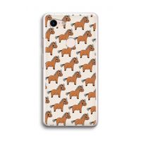 Pony: Google Pixel 3 Transparant Hoesje