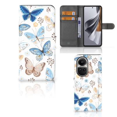 Telefoonhoesje | Met pasjeshouder | voor OPPO Reno10 | 10 Pro Vlinder