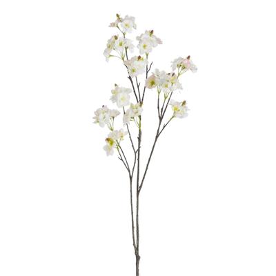 Kunstbloem Bloesem Floral - H106 cm - wit - kunststof - stelen kunstbloemen - boeket - bloemetjes