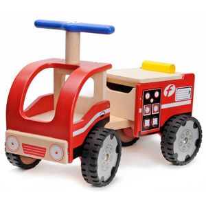 brandweer houten loopauto