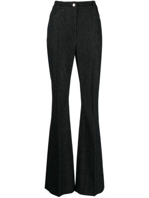 Akris jean évasé à taille haute - Bleu