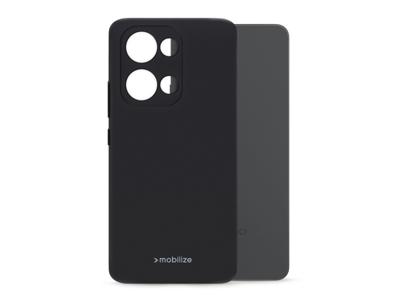Mobilize Mobilize Rubber Gelly Case OPPO Reno13 F 5G Matt Black