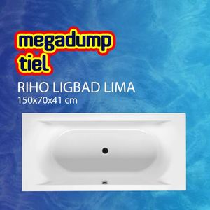 Ligbad Lima 150X70X41 cm Wit Riho