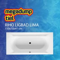 Ligbad Lima 150X70X41 cm Wit Riho