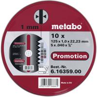 Metabo 616359000 Doorslijpschijvenset rvs
