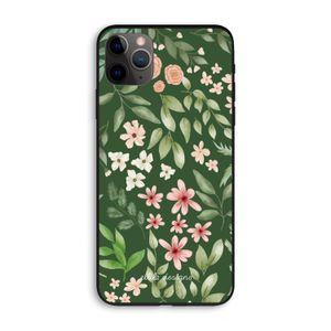 Botanical green sweet flower heaven: iPhone 11 Pro Max Biologisch afbreekbaar hoesje