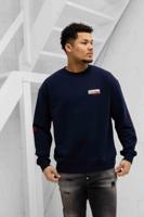 Iceberg 5C Felpa Logo Sweater Heren Donkerblauw - Maat S - Kleur: Donkerblauw | Soccerfanshop