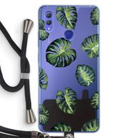 Tropische bladeren: Honor Note 10 Transparant Hoesje met koord
