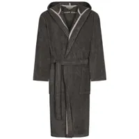 Cawö Cawo Heren Badjas met Capuchon 833 basalt XL