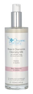 The Organic Pharmacy Rose & Chamomile Cleansing Milk 100ml Make-up verwijderaar en reiniger