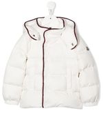 Moncler Enfant doudoune à fermeture zippée - Blanc - thumbnail