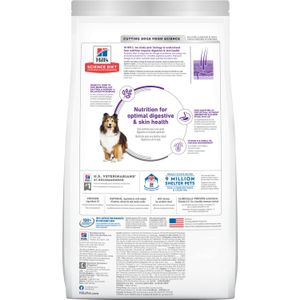 Hill's Adult Sensitive Stomach & Skin Medium met kip hondenvoer 2 x 14 kg