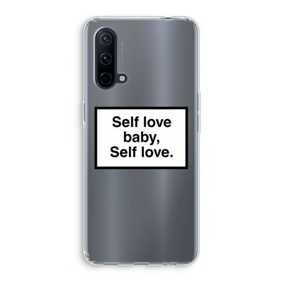 Self love: OnePlus Nord CE 5G Transparant Hoesje