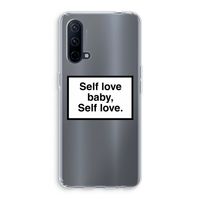 Self love: OnePlus Nord CE 5G Transparant Hoesje
