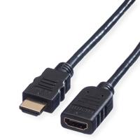 VALUE HDMI High Speed Cable met Ethernet M-F, 2 m