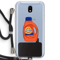 Ultra Sensitive: Samsung Galaxy J5 (2017) Transparant Hoesje met koord