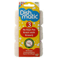 Navulspons krasvrij 3 Stuks