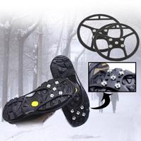 Ronde vorm Magic Spike anti-slip zolen Crampon (2 stuks in een verpakking de prijs is voor 2 stuks) (zwart)