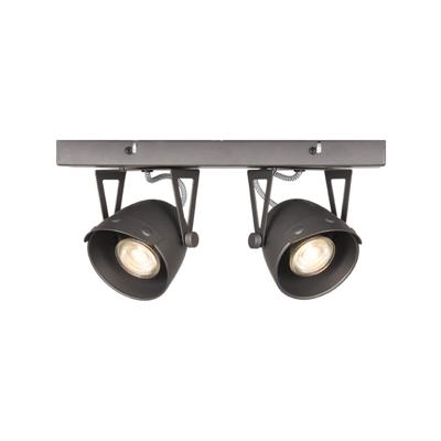 Label51 Industriële spotCap led 2-lichts grijs - MT-2173