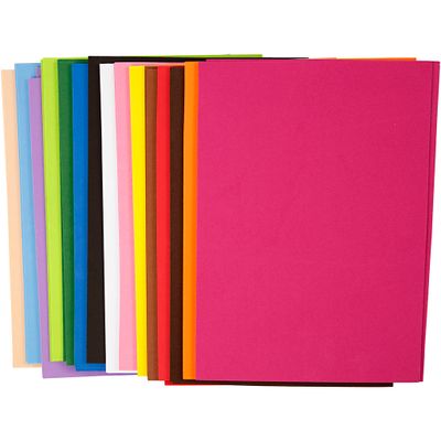 Creativ Company Eva foam vellen kleur a4, 30 vellen