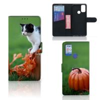 Alcatel 1S (2021) | Telefoonhoesje | Met pasjeshouder | Kitten Alcatel 1S (2021) | Telefoonhoesje | Met pasjeshouder | Kitten