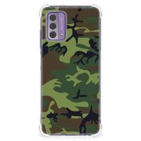 Nokia G42 Doorzichtige Silicone Hoesje Army Dark