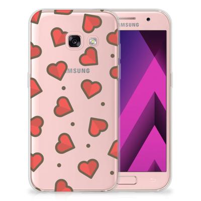 Samsung Galaxy A3 2017 | TPU bumper | Hearts