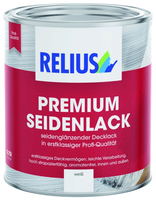 relius premium seidenlack wit 0.75 ltr - thumbnail