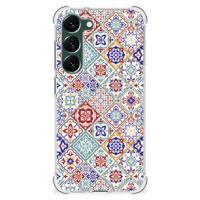 Samsung Galaxy S23 Plus Anti-Shock Hoesje Tiles Color