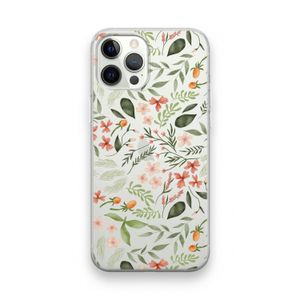 Sweet little flowers: iPhone 12 Pro Transparant Hoesje