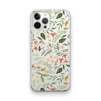 Sweet little flowers: iPhone 12 Pro Transparant Hoesje