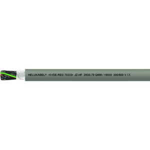 Helukabel 15012 Geleiderkettingkabel JZ-HF 25 G 0.50 mm² Grijs 100 m