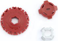 Avid afstelkartelwiel kit adjuster knob kit bb7