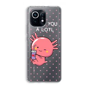 Love You A Lotl: Xiaomi Mi 11 Transparant Hoesje