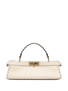 Fendi Pre-Owned petit sac à main Peekaboo ISeeU - Blanc