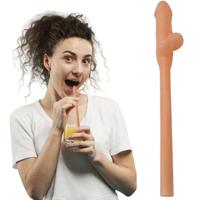 Funny Fashion Piemel rietjes - 10x stuks - vrijgezellenfeest - decoratie - fout feest thema