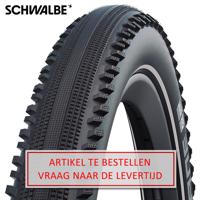 Schwalbe buitenband hurricane r-guard 27.5 x 2.25 zw refl