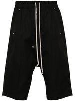 Rick Owens drop-crotch bermuda shorts - Noir - thumbnail