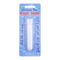 Magisch sneeuw - tube 12 gram voor 1 liter sneeuw - zelf sneeuw maken   -