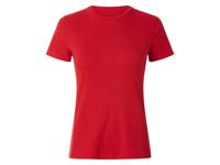 esmara Geribd dames T-shirt (Rood, L (44/46))
