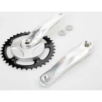 Crankstel 38t 152 m disc alu zilver