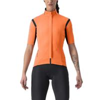 Castelli Gabba RoS 2 fietsjack korte mouw oranje/zwart dames XL