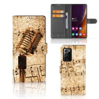Samsung Galaxy Note20 Ultra | Telefoonhoesje met foto | Bladmuziek